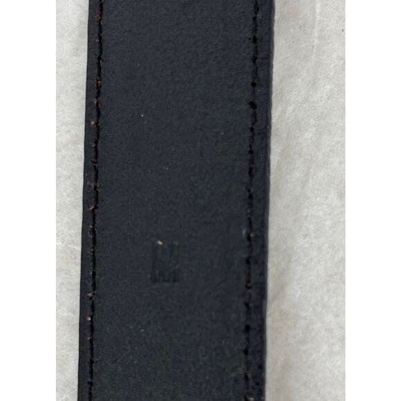 Ralph Lauren Black Leather Belt Womens Medium Adjustable Black main image 6
